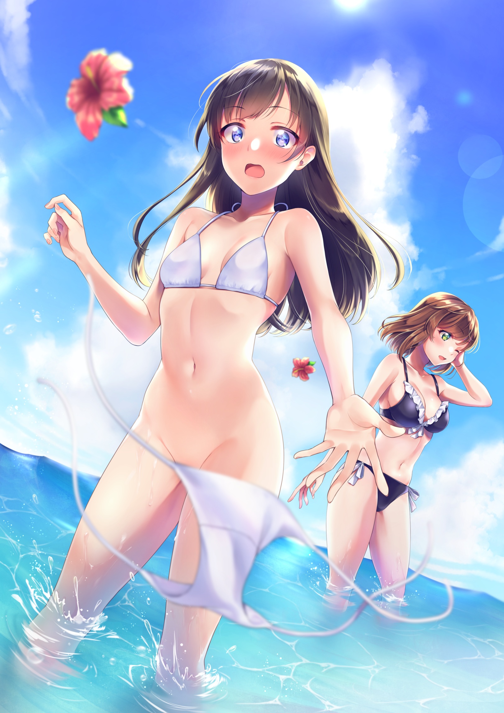Bottomless bikini discount